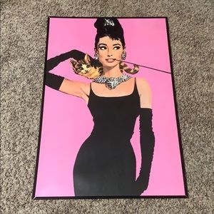 24x30 In. Audrey Hepburn Poster